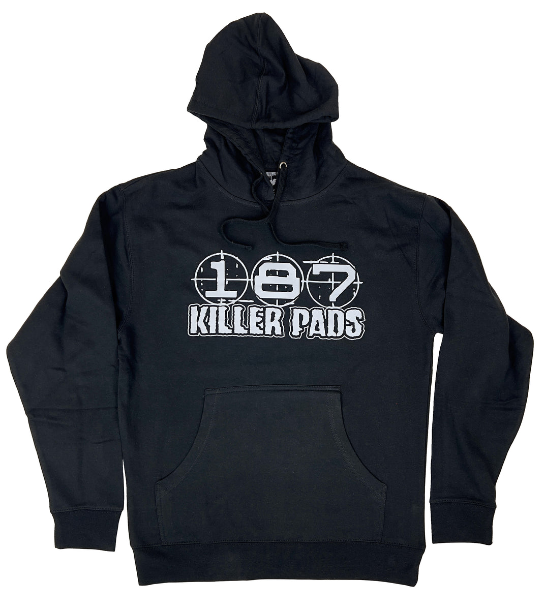 187 Block Logo Hoodie - Black | Triple Eight Distribution